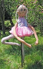 ballerina scarecrow
