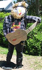 guitar player scarecrow