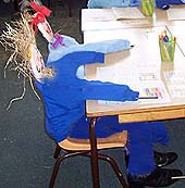 Scarecrows in school