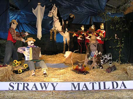Strawy Matilda Scarecrow Display