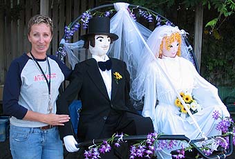 Terry Austin with Harold and Daisy