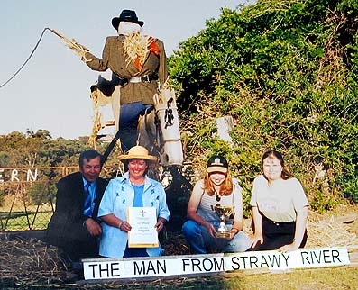 Scarecrow display makers